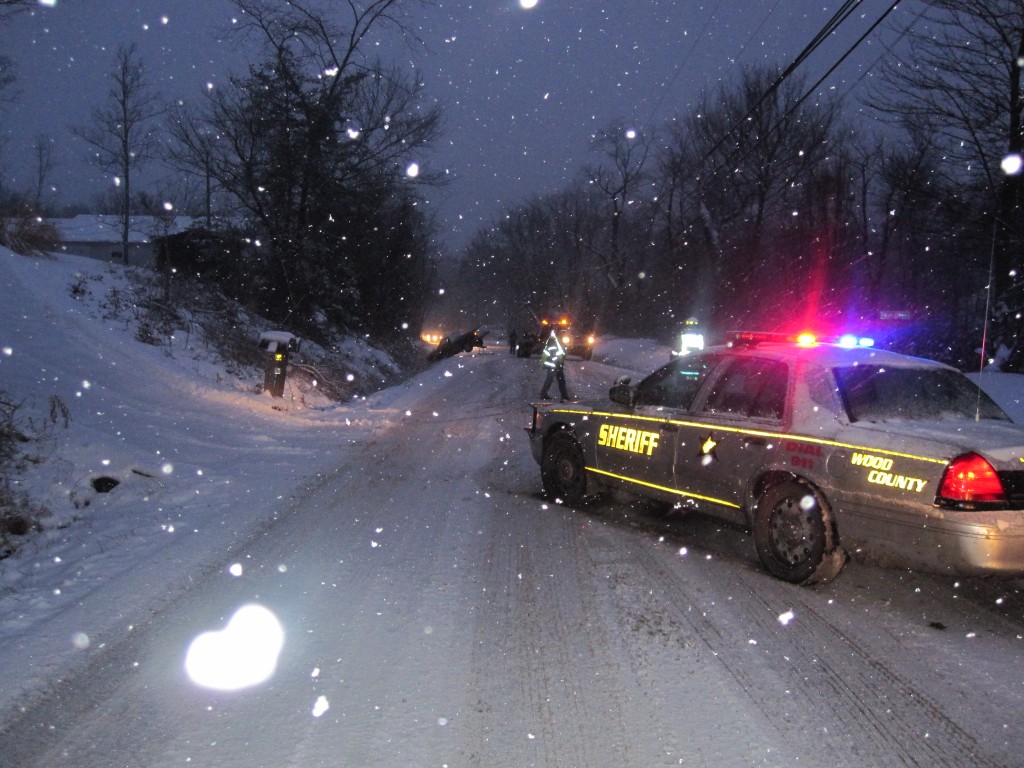 Snowy roads