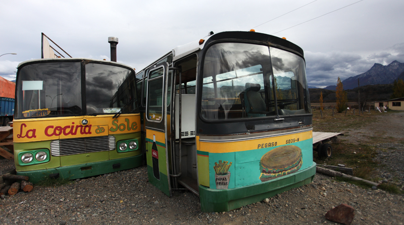 Two buses make a restaurant