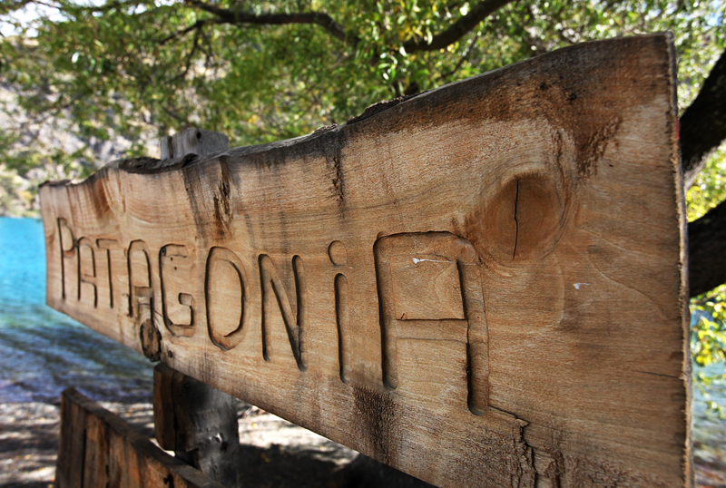 Patagonia sign