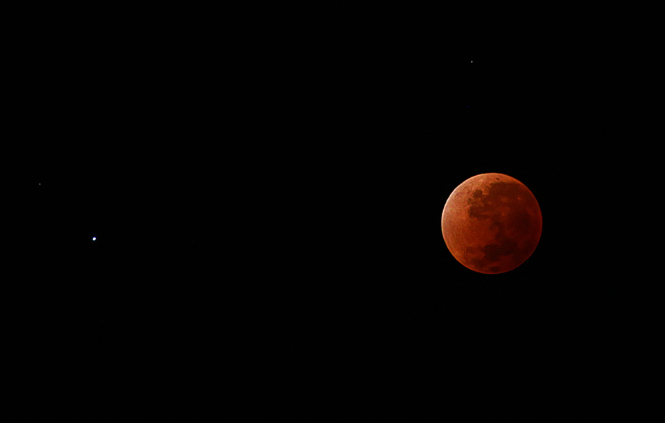 the blood moon