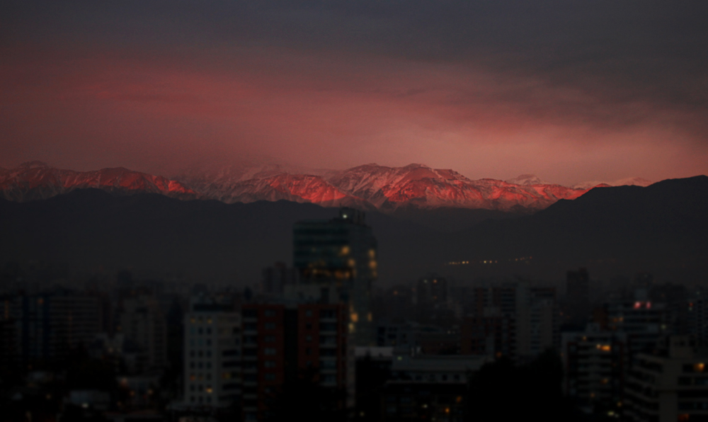 Santiago sunset