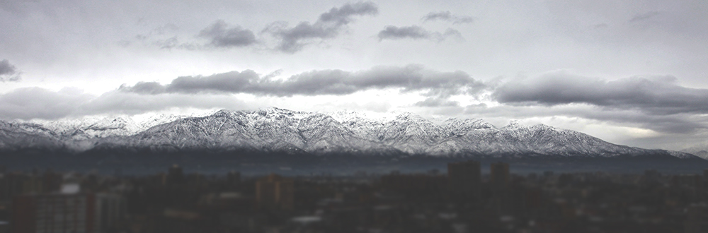 snowcapped andes