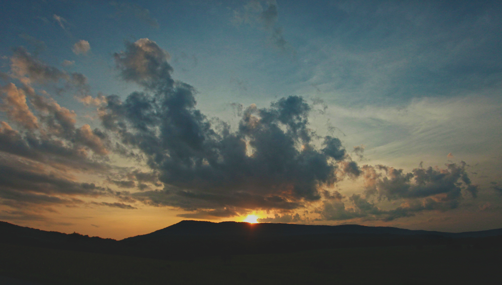 WV sunset