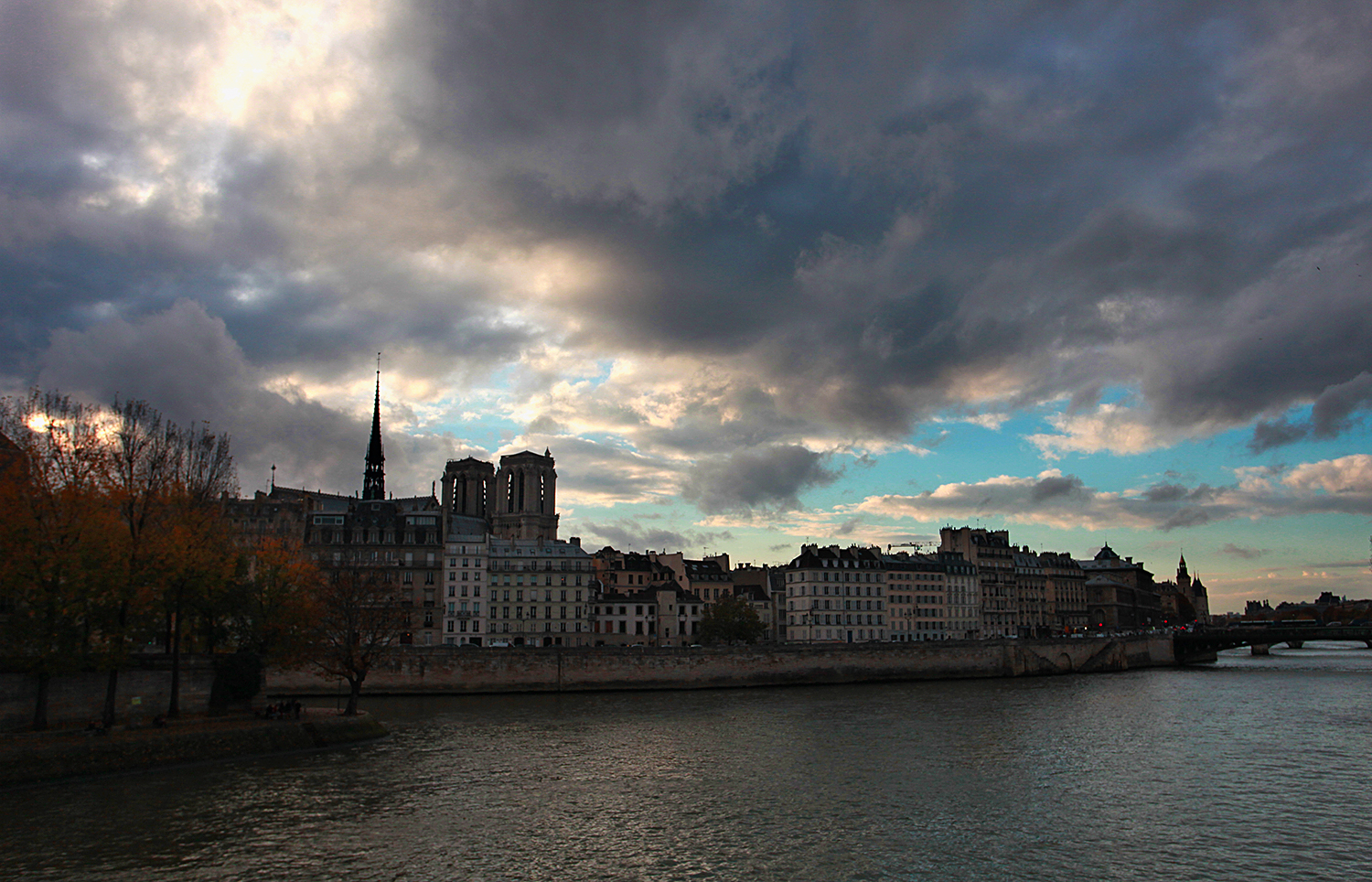 Paris and the Seine